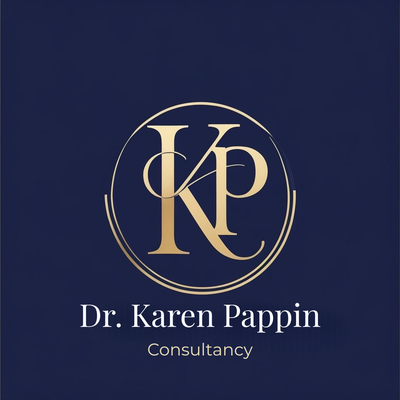 Dr. Karen Pappin monogram logo